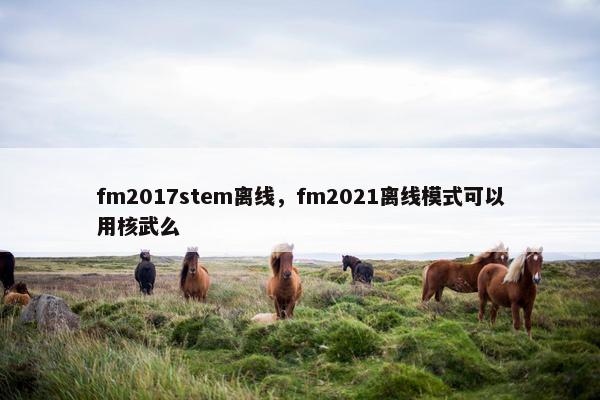 fm2017stem离线，fm2021离线模式可以用核武么