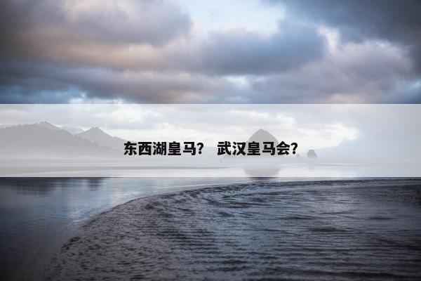 东西湖皇马？ 武汉皇马会？