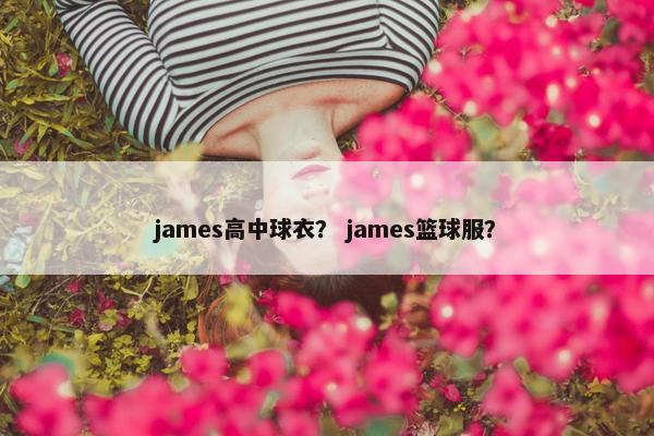 james高中球衣？ james篮球服？