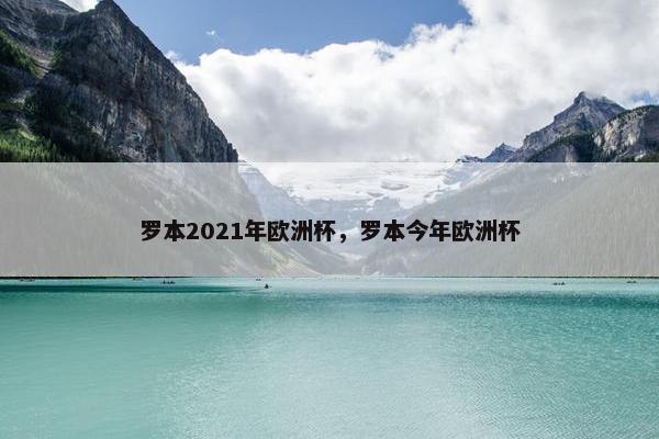 罗本2021年欧洲杯，罗本今年欧洲杯