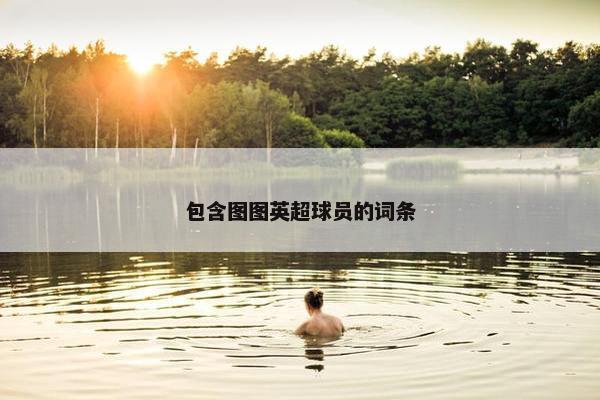 包含图图英超球员的词条