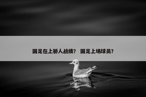 国足在上骄人战绩？ 国足上场球员？