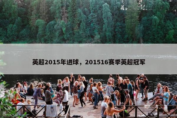 英超2015年进球，201516赛季英超冠军