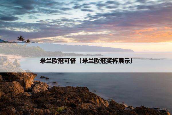 米兰欧冠可惜（米兰欧冠奖杯展示）