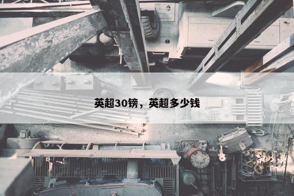 英超30镑，英超多少钱