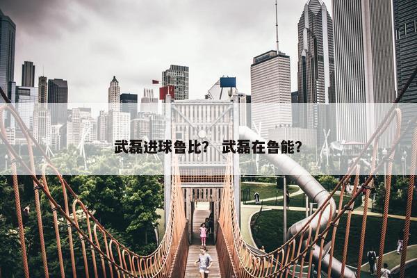 武磊进球鲁比？ 武磊在鲁能？