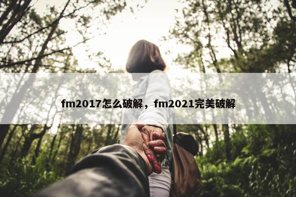 fm2017怎么破解，fm2021完美破解