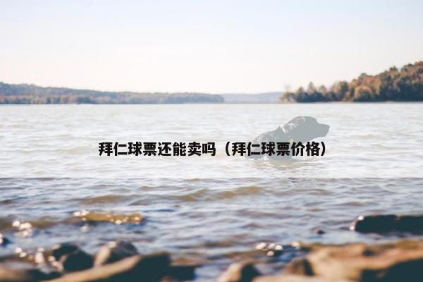 拜仁球票还能卖吗（拜仁球票价格）