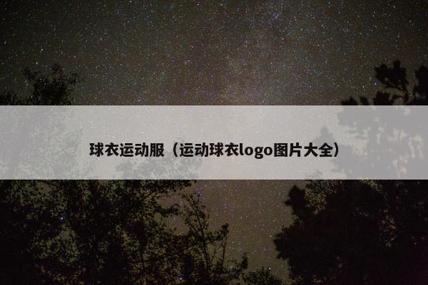 球衣运动服（运动球衣logo图片大全）