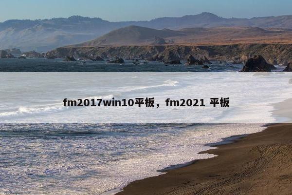 fm2017win10平板，fm2021 平板