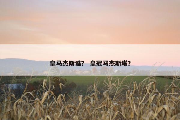 皇马杰斯谁? 皇冠马杰斯塔? 皇马杰斯谁? 皇冠马杰斯塔?