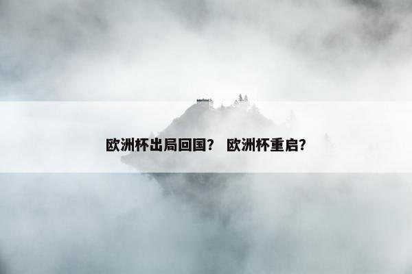 欧洲杯出局回国？ 欧洲杯重启？
