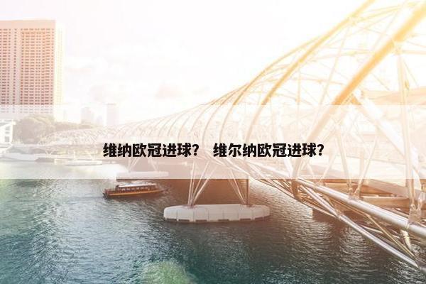 维纳欧冠进球？ 维尔纳欧冠进球？