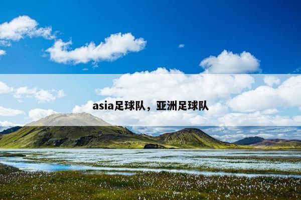 asia足球队，亚洲足球队