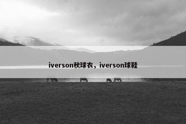 iverson秋球衣，iverson球鞋