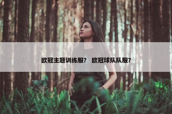 欧冠主题训练服？ 欧冠球队队服？