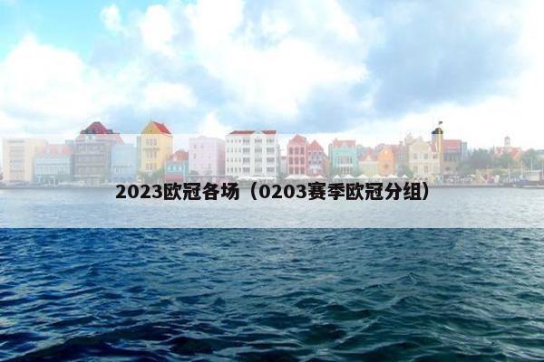 2023欧冠各场（0203赛季欧冠分组）